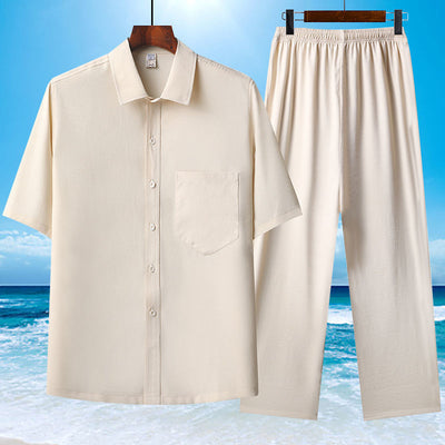 Conjunto de Camisetas de Algodón Fresco para Verano