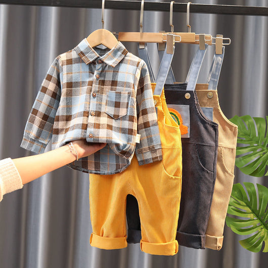 Conjunto de Babero Infantil de Dos Piezas para Niños - Image 8