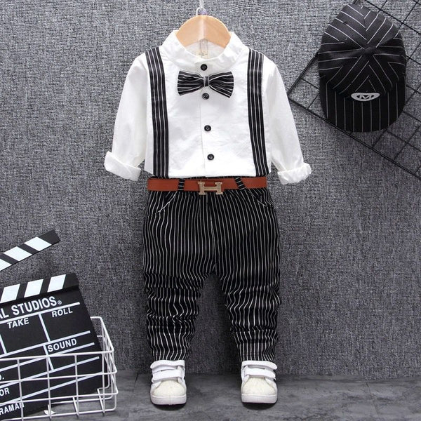 Conjunto de Babero Infantil de Dos Piezas para Niños
