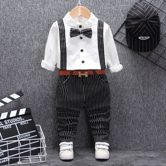 Conjunto de Babero Infantil de Dos Piezas para Niños