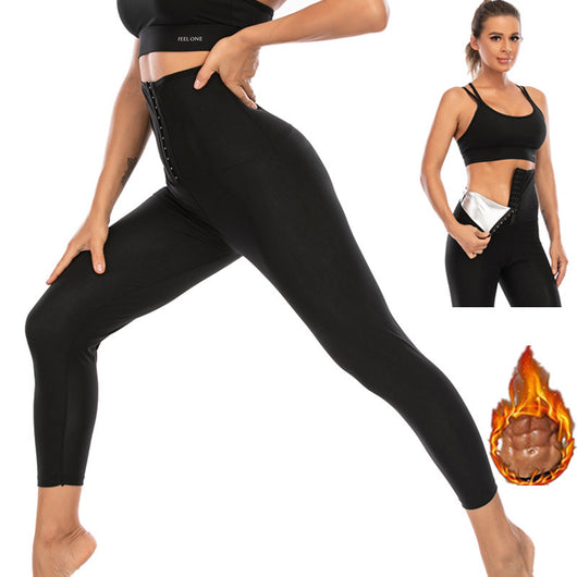 Pantalones de Yoga Levantadores de Caderas de Nueve Puntos para Mujer - Image 11