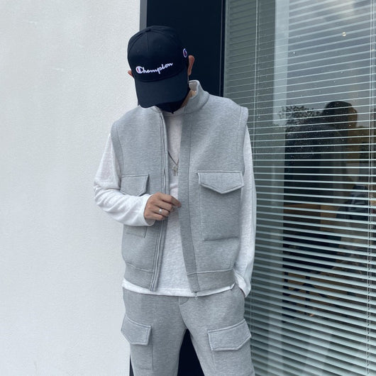 Chaleco Casual de Algodón Puro con Diseño Moderno para Hombre - Image 10