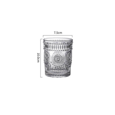Vaso de Cristal Tallado con Diseño de Girasol Phnom Penh - Image 15