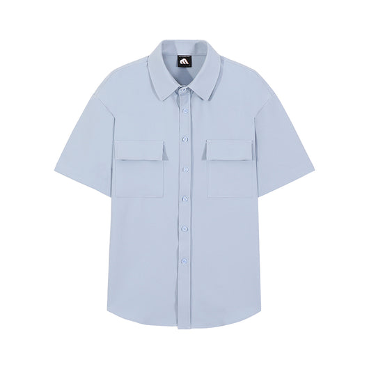 Camisa Casual Manga Corta Hombre Estilo Coreano - Image 7
