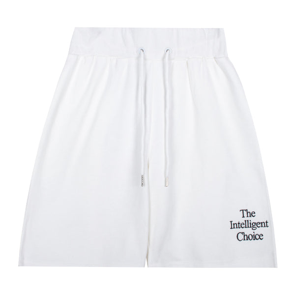 Pantalones Blancos Retro Americano con Bordado y Cordones para Mujer