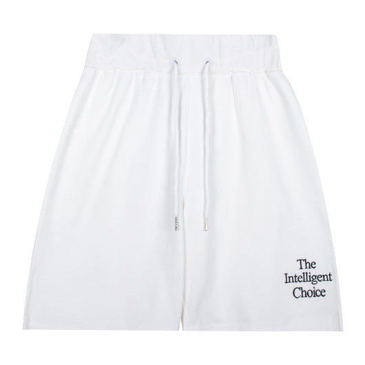 Pantalones Blancos Retro Americano con Bordado y Cordones para Mujer
