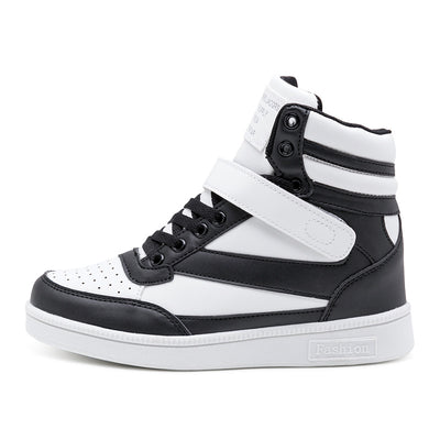 Zapatillas Deportivas Blancas para Mujer con Aumento de Altura Interior y Caña Alta - Image 7