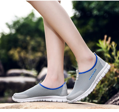 Zapatos Casuales Coreanos de Moda para Hombre con Suela Gruesa y Malla Transpirable - Image 16