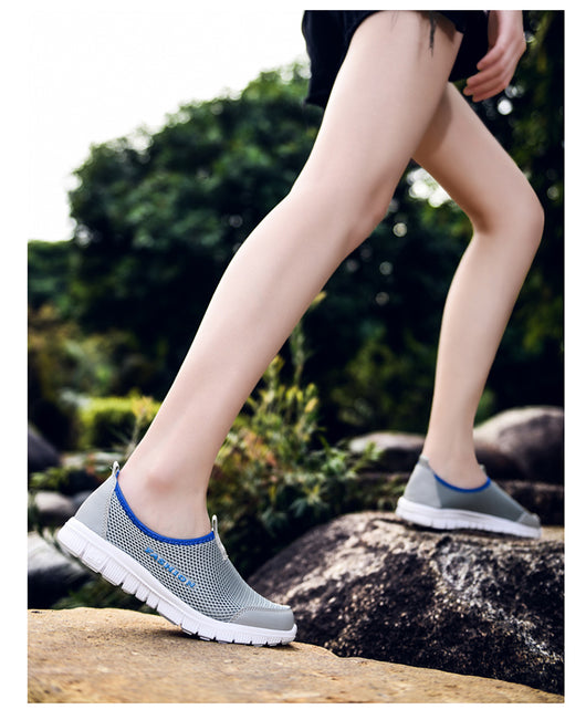Zapatos Casuales Coreanos de Moda para Hombre con Suela Gruesa y Malla Transpirable - Image 15