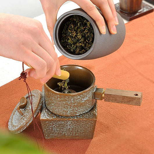 Tetera Artesanal de Barro Rojo Retro - Cerámica Tradicional para Té Premium - Image 10