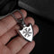 Colgante Escudo de Acero Inoxidable para Hombre Estilo Retro