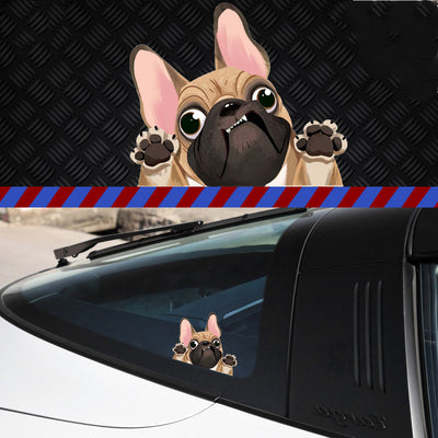 Adhesivo Decorativo para Auto - Perro Shar Pei y Dachshund Protector de Rayones - Image 21