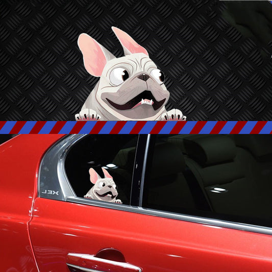 Adhesivo Decorativo para Auto - Perro Shar Pei y Dachshund Protector de Rayones - Image 2