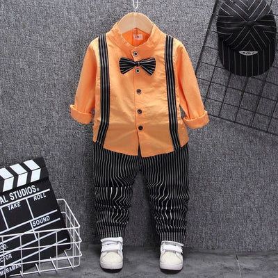 Conjunto de Babero Infantil de Dos Piezas para Niños - Image 6