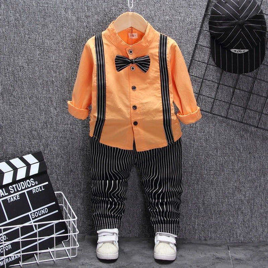 Conjunto de Babero Infantil de Dos Piezas para Niños - Image 6