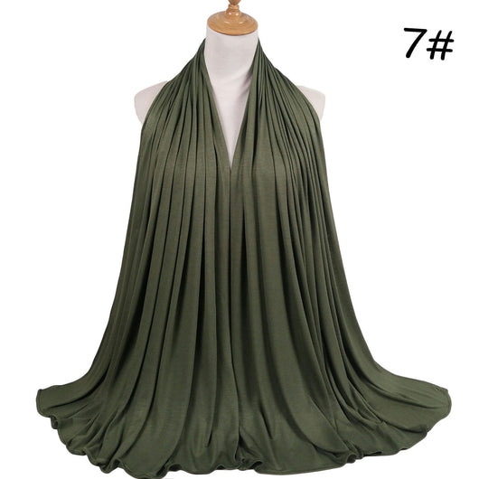 Bufanda Larga de Algodón Mercerizado Modal 180x85cm - Image 34