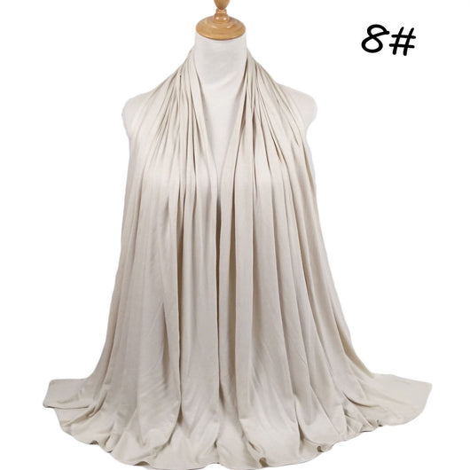 Bufanda Larga de Algodón Mercerizado Modal 180x85cm - Image 33