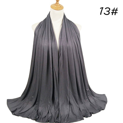 Bufanda Larga de Algodón Mercerizado Modal 180x85cm - Image 39
