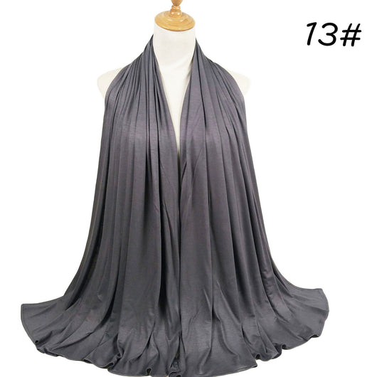 Bufanda Larga de Algodón Mercerizado Modal 180x85cm - Image 39