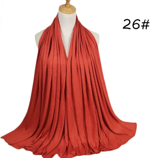 Bufanda Larga de Algodón Mercerizado Modal 180x85cm - Image 47