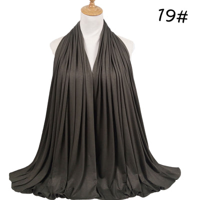 Bufanda Larga de Algodón Mercerizado Modal 180x85cm - Image 19