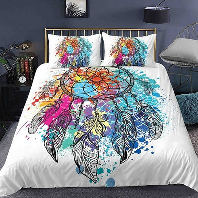 Juego de Cama Dreamcatcher Impresión Digital 3D Textura Suave - Image 2