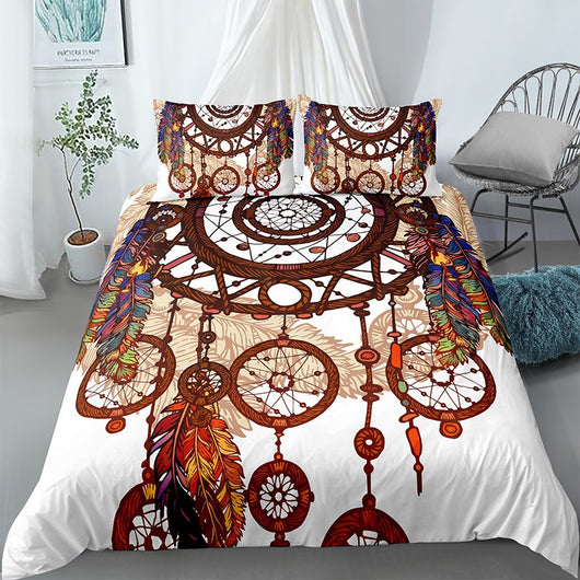 Juego de Cama Dreamcatcher Impresión Digital 3D Textura Suave - Image 5