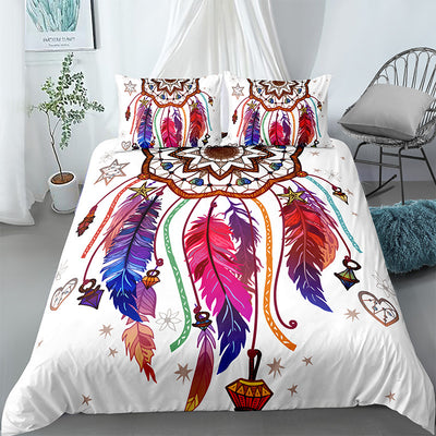 Juego de Cama Dreamcatcher Impresión Digital 3D Textura Suave - Image 9