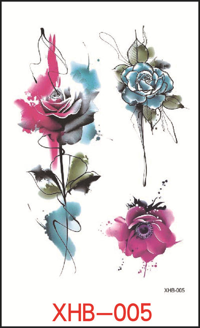 Tatuajes Temporales de Flores - Diseños Urbanos para tu Estilo Personalizado - Image 11