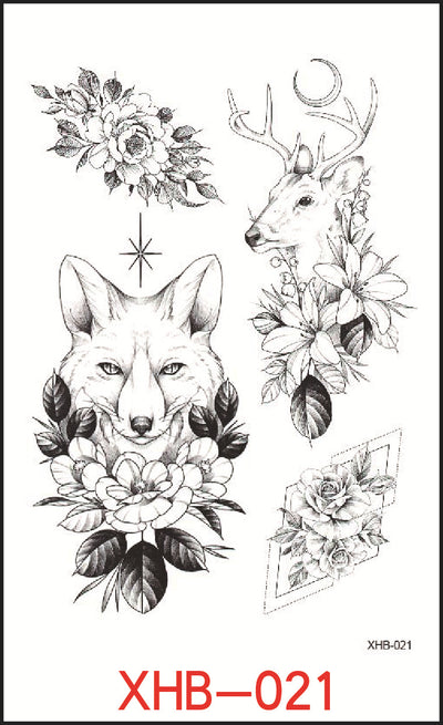 Tatuajes Temporales de Flores - Diseños Urbanos para tu Estilo Personalizado - Image 21