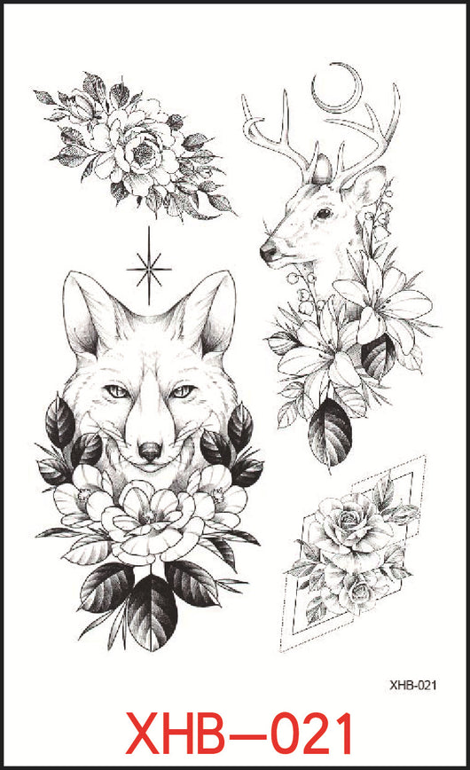 Tatuajes Temporales de Flores - Diseños Urbanos para tu Estilo Personalizado - Image 21
