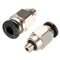 Conector Neumático Rápido PC4-M5 con Rosca de Conexión Instantánea