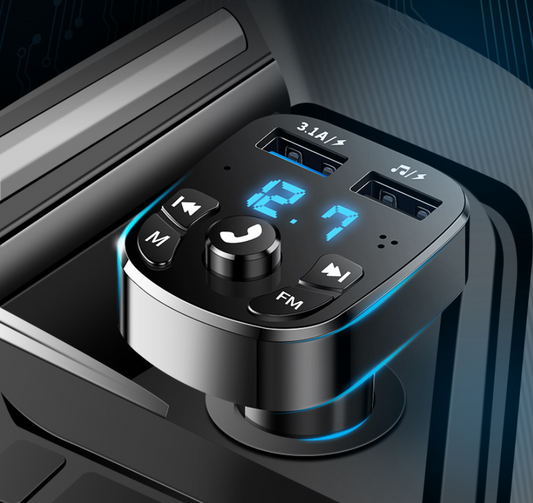 Reproductor Bluetooth MP3 Multifunción para Auto