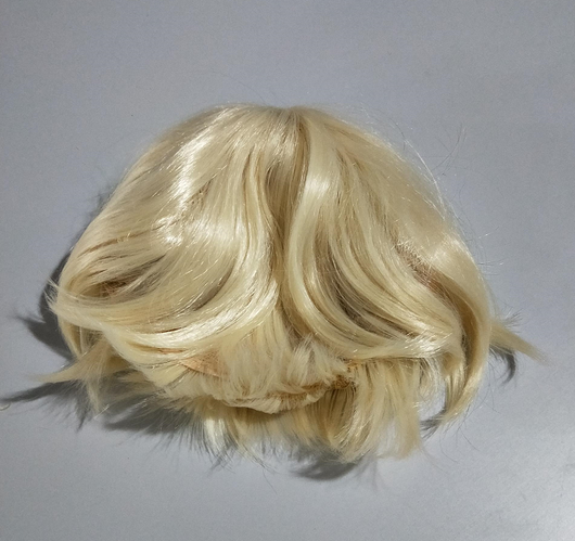 Peluca Sintética Negra Corta Liso - Cabello Artificial de Fibra Química - Image 5