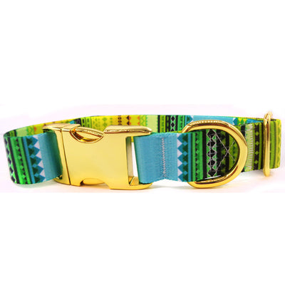Collar para Perro con Hebilla Dorada y Lettering Personalizado - Image 3