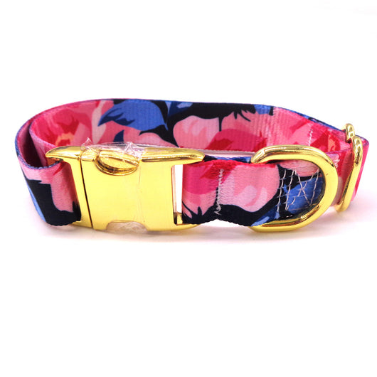 Collar para Perro con Hebilla Dorada y Lettering Personalizado - Image 4