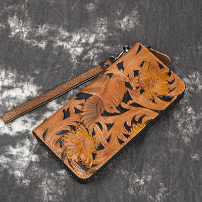 Bolsa de Cuero Genuino con Cierre de Cremallera - Artesanía Premium - Image 9