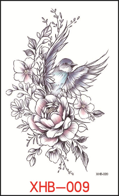 Tatuajes Temporales de Flores - Diseños Urbanos para tu Estilo Personalizado - Image 28