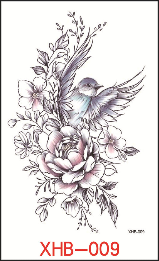 Tatuajes Temporales de Flores - Diseños Urbanos para tu Estilo Personalizado - Image 28