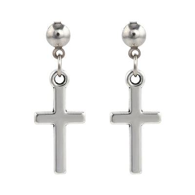 Aretes de Gancho Cruzado para Parejas - Accesorios de Moda Estudiante - Image 13