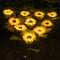 Lámparas Solares Decorativas Girasol con LED