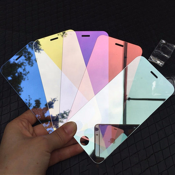 Protector de Pantalla Espejo para iPhone XS Max y 7 Plus