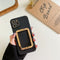 Funda Protectora para Celular con Hebilla Cuadrada y Tecnología Líquida