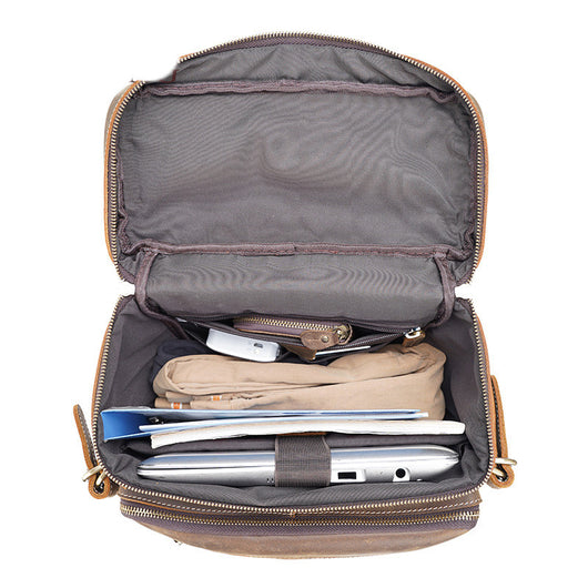 Bolso Ejecutivo de Cuero Crazy Horse 16 Pulgadas - Gran Capacidad para Laptop - Image 6