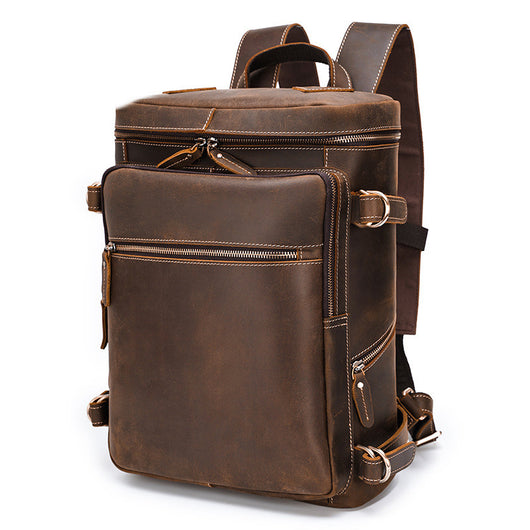 Bolso Ejecutivo de Cuero Crazy Horse 16 Pulgadas - Gran Capacidad para Laptop - Image 4