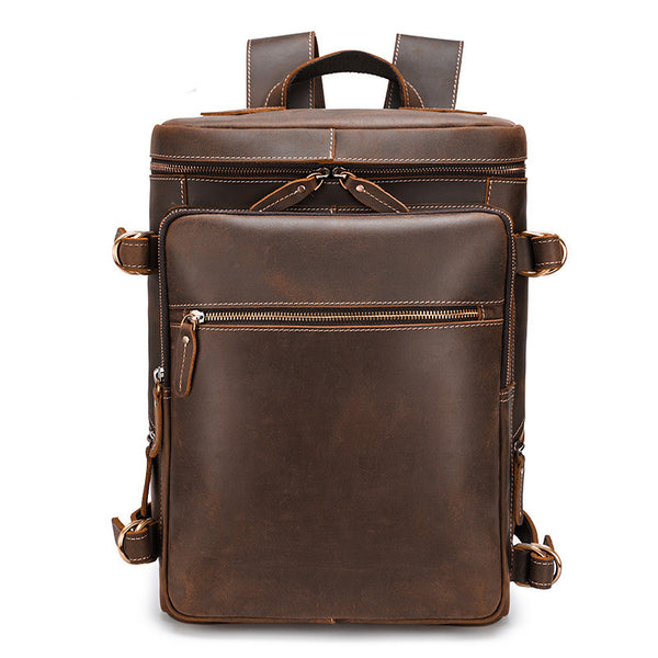Bolso Ejecutivo de Cuero Crazy Horse 16 Pulgadas - Gran Capacidad para Laptop - Image 5