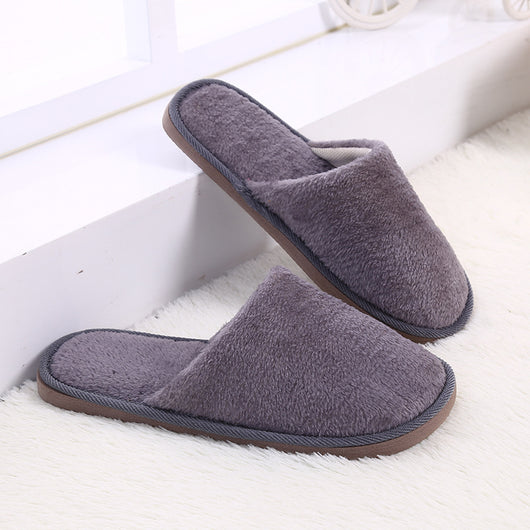 Pantuflas de Pareja Algodón Puro con Suela Gruesa y Acolchada - Image 14
