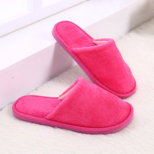 Pantuflas de Pareja Algodón Puro con Suela Gruesa y Acolchada - Image 3