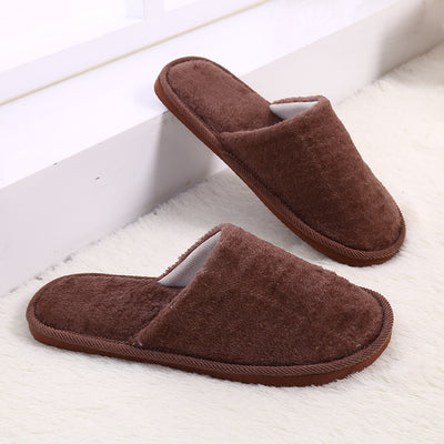 Pantuflas de Pareja Algodón Puro con Suela Gruesa y Acolchada - Image 6