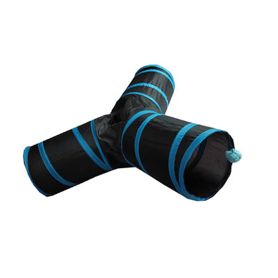 Túnel Plegable Y para Gatos con Agujeros de Juego - Image 4